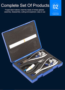 Juego de Herramientas Ópticas Portátiles InnoVue Opto PS-22, Alicates y Destornilladores para Reparación de Gafas - Product Image 5