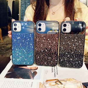 Uslion — coque <span class=keywords><strong>de</strong></span> té<span class=keywords><strong>l</strong></span>éphone à miroir scintillant, étui <span class=keywords><strong>de</strong></span> prise en diamant pour <span class=keywords><strong>iphone</strong></span> 12, 11pro, max, xs, 8 - Product Image 6