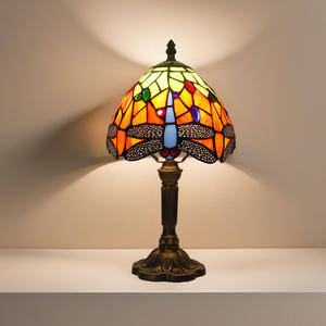 Lámpara <span class=keywords><strong>de</strong></span> Techo Estilo Tulipán LED E26 con Cúpula <span class=keywords><strong>de</strong></span> Vidrio Estampado Europeo <span class=keywords><strong>de</strong></span> 8 Pulgadas APCITL - Product Image 3