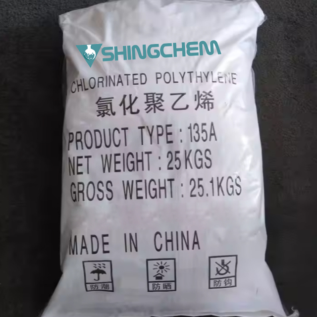 SHINGCHEM High Density Chlorinated Polyethylene CPE 135A 25kg Bag CPE