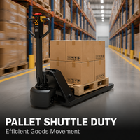 Chariot à palettes de 2 tonnes de capacité, résistant à l'usure, qualité commerciale, vente en gros, approvisionnement direct usine, avec poignée de direction