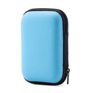 Estuche de Almacenamiento Portátil Pequeño con Cierre, Bolsa de Transporte para Auriculares, Organizador de Cables - Product Image 2