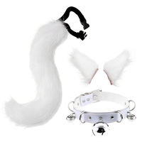 Nouveau Style Halloween fête Animal bandeau en peluche oreille bandeau Therian queues fausse fourrure Sexy renard oreilles queues pour les femmes
