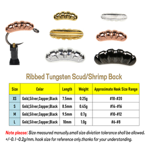 ลูกปัดทังสเตนแบบมีน้ำหนักสำหรับทำตัวแมลงตกปลา วัสดุสำหรับผูกแมลงวัน ตัวกุ้ง จมเร็ว สำหรับตกปลาในน้ำ<span class=keywords><strong>แข็ง</strong></span> - Product Image 2