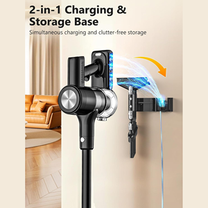 軽量コードレス掃除機、2-in-1 ハンディ&スティッククリーナー、高効率清掃 - Product Image 2