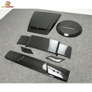 Cubierta de Repuesto para Rueda Trasera con Alerón de Techo de Fibra de Carbono Estilo B para Mercedes Benz Clase G W464 G63 AMG G500 G550 2019-2024 - Product Image 6
