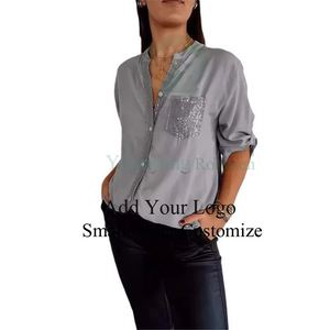 Camisas Casuales de Algodón con <span class=keywords><strong>Cuello</strong></span> <span class=keywords><strong>Mao</strong></span> de Corte Regular, Últimos Diseños para Hombre - Product Image 3