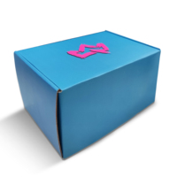 Cajas de Cartón Corrugado con Logotipo Personalizado, Impresión CMYK, Laminado Mate, con Inserto de EVA, para Cosméticos y Calcetines