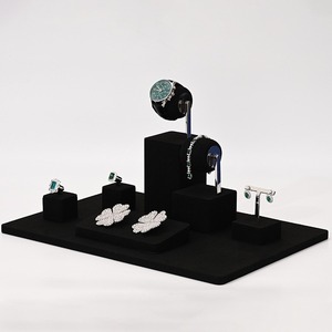 Custom Simple and luxurious jewelry display props <b>rings</b> <b>necklaces</b> bracelets earrings pendants jewelry counters display racks - Product Image 5