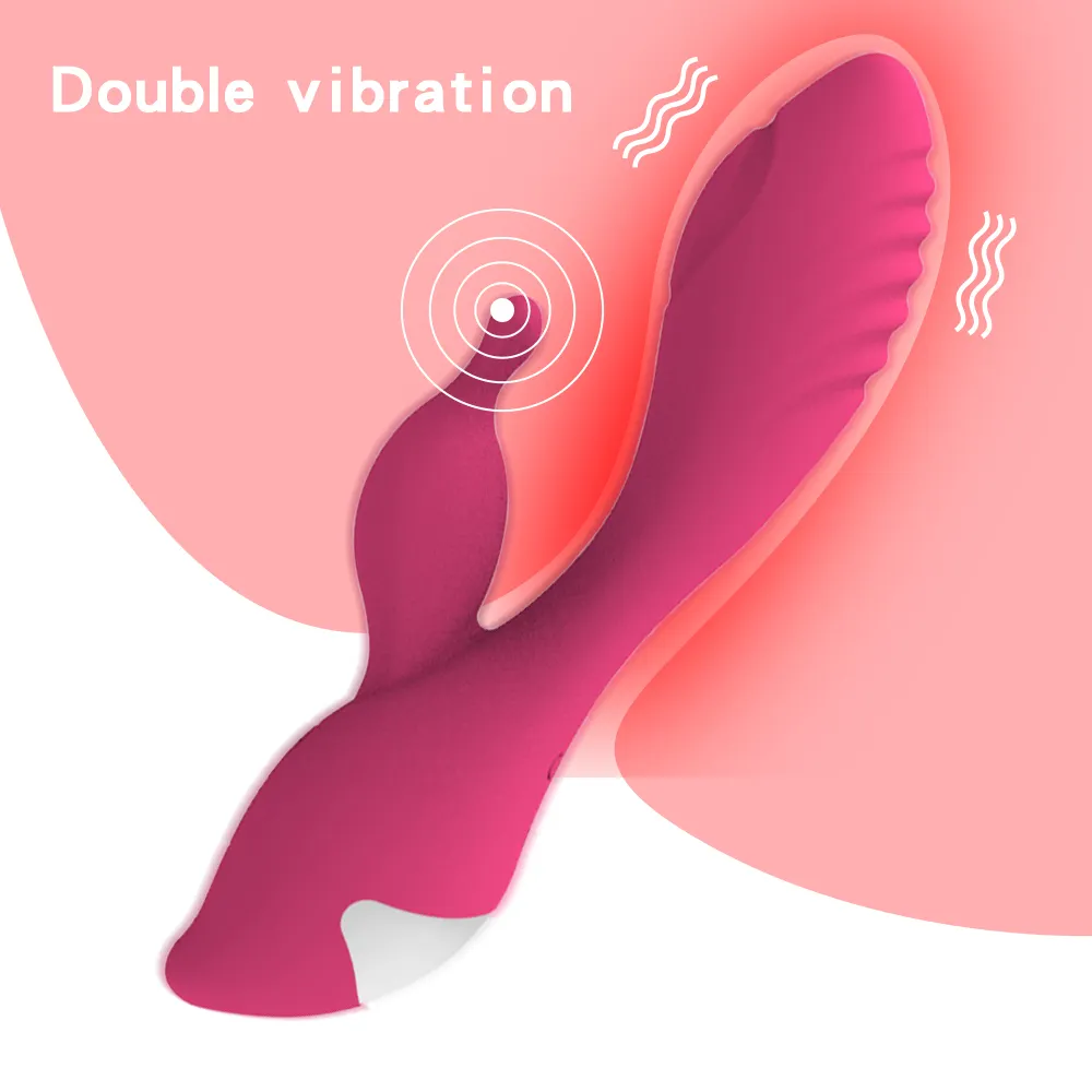 Klitoris-Stimulator Silikon-Technologie Haltungsanpassung komfortabler Stock-Massagegerät Vibrator Kaninchen-Vibrator für Damen