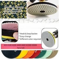 Kit d'accessoires pour meuleuse d'angle, tampons de polissage et disques grain 50 pour carrosseries automobiles - Achat centralisé en usine