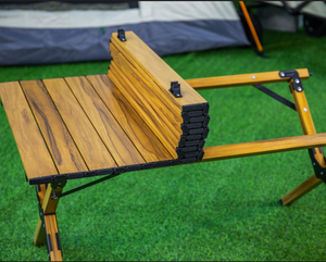 TODO Vente en gros <span class=keywords><strong>Table</strong></span> pliante à <span class=keywords><strong>double</strong></span> face pour le <span class=keywords><strong>camping</strong></span>, le pique-nique et les loisirs <span class=keywords><strong>Table</strong></span> pliante en alliage d'aluminium avec sac à poignée - Product Image 5