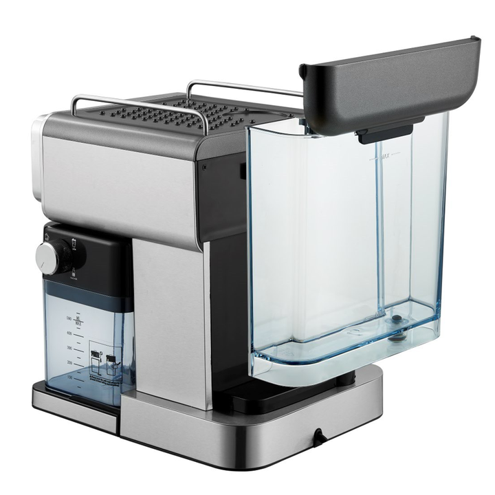 Authentic Coffee Machine Maker Espresso Cups  Steam Type Semiautomatic 20Bar Home Commercial Milk Frother  Stainless Steel 220V