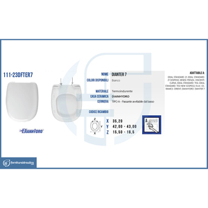 Dianter 7 Copriwater Sedili per WC con Isolamento Termico - Product Image 3