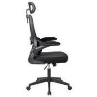 Chaise de bureau ergonomique à dossier haut Chaises de bureau en maille pour la maison avec chaise de jeu confortable à verrouillage inclinable pour l'étude et le travail
