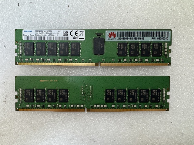 16GB 2400Mhz ECC REG DDR4 DIMM HMA42GR7AFR4N Original Brand Used  Server Memory Bulk Packed Made in China