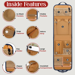 Organizador de Kit de Bienvenida para Empleados Corporativos |   Nueva Mochila Impermeable y Aislada Compatible con Laptop/Tablet |   FlexPack - Product Image 3
