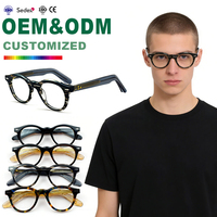 Lunettes polyvalentes unisexes de style classique moderne pour un usage quotidien avec technologie anti-fatigue, anti-lumière bleue et en acétate