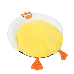 Cute Duck Cat <b>Bed</b> Round Soft Pet <b>Bed</b> For Cats Winter Warm All Season Cat House With Polyester Fiber Fill Material - Product Image 5