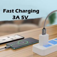 Prêt à Expédier Expédition Rapide Produits Chauds Meilleure Vente Logo Personnalisé Câble de Type C Charge Rapide Câbles de Charge USB
