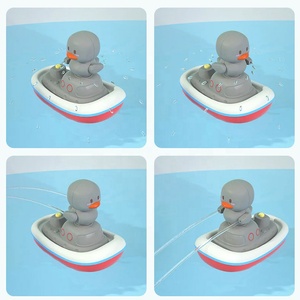 Mignon lapin pulvérisation d'eau jouet de bain enfant en bas âge temps de bain variable animal arroseur électrique pulvérisation d'eau <span class=keywords><strong>bateau</strong></span> baignoire douche jouet - Product Image 5