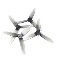 4 Buah/2 Pasang Baling-Baling Gemfan 3016 3 Inci 3 Bilah Plastik PC CW/CCW-3 Lubang 1.5Mm Poros FPV Drone Balap DIY