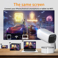 Projecteur de plafond suspendu Projection murale 4k HD 200ANSI Lumens avec haut-parleur Android 13 Beamer pour Home cinéma Meilleur projecteur