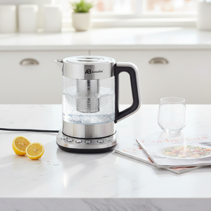 Anbolife Multi-functional Luxury <b>Kettle</b> Health Pot Digital <b>Temperature</b> <b>Control</b> Base Rose Gold Tea Maker OEM ODM Factory Glass Ma - Product Image 4