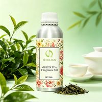 Huile parfumée au thé vert de haute qualité et longue durée, parfums pour bougies, huiles essentielles utilisées pour la fabrication de bougies