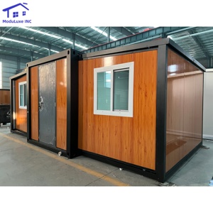 Maison préfabriquée de 20 pieds, maison-conteneur extensible, trois chambres, un salon, une salle de bain, personnalisable - Product Image 3