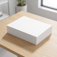 Papel de Copia A4 70gsm 75gsm 80gsm Papel de Impresión Multiusos de Alta Luminosidad para Oficina