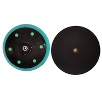 Support de ponçage électrique à crochets et boucles bleu de 215 mm (9 pouces) pour ponçage et polissage de plaques de plâtre
