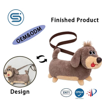 Sac à dos en peluche mignon de style dessin animé, designs sous licence officielle qui séduisent les jeunes fans, garantissant des styles de personnages populaires authentiques