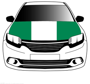 Housse de voiture personnalisée avec drapeau des Bahamas, housse de capot de voiture souple et élastique, accessoires de décoration de voiture, universelle pour berlines et SUV - Product Image 5