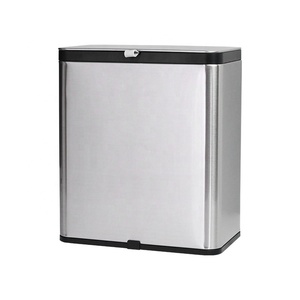 <span class=keywords><strong>Poubelle</strong></span> murale de cuisine en acier inoxydable - Product Image 2