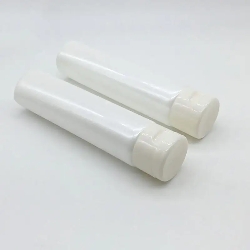 透明フリップトップキャップホワイトパール光沢スキンケア化粧品包装化粧プラスチック植物チューブ