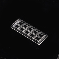 Disposable Medical Acrylic Microfluidic Chip Urine Sediment Quantitative Cell Counting Chamber 6.3 Microliter Machined Machining