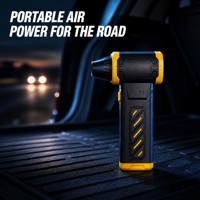 Ventilateur turbo 90W en gros, ventilateur turbo 8000mAh pour le nettoyage de voitures, PC et claviers