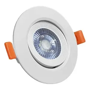 Set di plafoniere a LED da incasso bianco 7W 10 CM può individuare le luci - Product Image 6