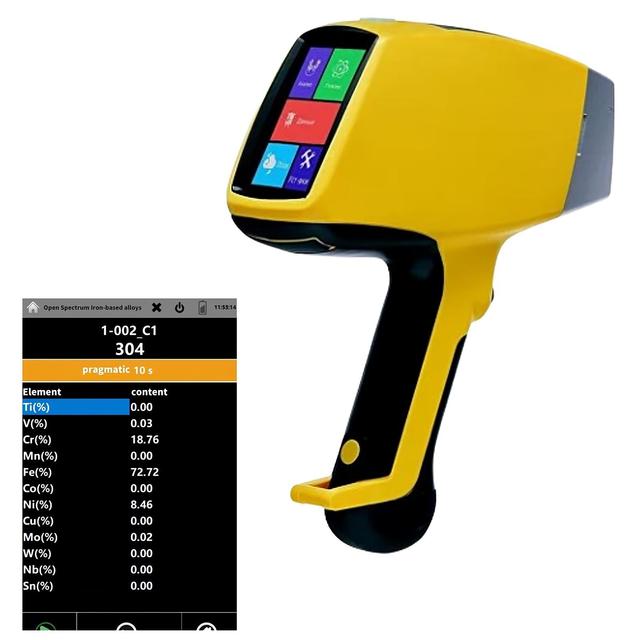 Portable Gold Purity Testing XRF Handheld Metal Analyzer for Precious Metals and Minerals, Jewelry