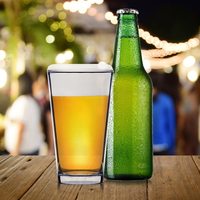 Verres à bière Verre à boire 16OZ Ensemble de verrerie supérieur robuste et durable Excellente utilisation pour les bars et restaurants