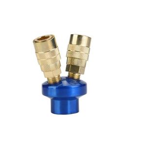 Dingyi <b>Pneumatic</b> Fittings Two Way Connector Copper <b>Pneumatic</b> <b>Tool</b> Accessories - Product Image 1