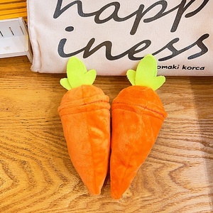 Llaveros de peluche al por mayor: conejo zanahoria transformable, juguete de peluche suave y colgante para llavero - Product Image 5