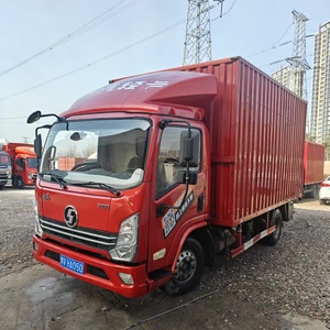 Camión de Carga Usado y Duradero Shac-man K3000 Weichai 4.2m 4x2 para <span class=keywords><strong>Alquiler</strong></span>, Entrega Exprés, con Aire Acondicionado, Volumen de Carga de 21 Cbm - Product Image 1