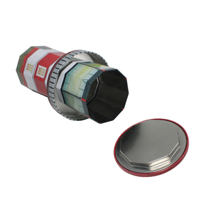 Boîtes en fer blanc personnalisées en forme de <span class=keywords><strong>phare</strong></span>, scellées, pour bonbons, avec puzzles et jouets - Impression offset, design unique - Product Image 6