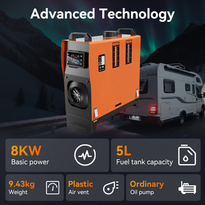 תנור דיזל חדש 2 קילוואט/8 קילוואט 12 וולט/24 וולט/220 וולט לחנייה, תנור אוויר בהתאמה אישית לאוהלים/יאכטות לשימוש כללי - Product Image 3