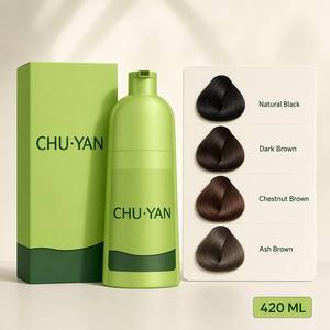 CHU·YAN Tinte Capilar Herbal en Bomba, Fórmula Sin Amoníaco con Esencia de Plantas Herbales para el Cuidado del Cabello en Salón y en Casa - Product Image 5