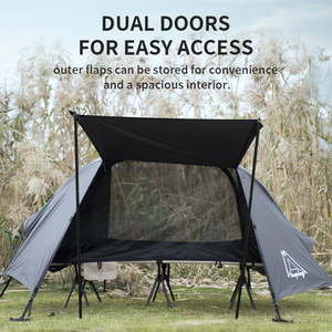Carpa Ligera para Acampar al Aire Libre, de Una Habitación, Multiusos, Portátil, Plegable, Cama de Viaje, Glamping, Cama Plegable Individual - Product Image 2