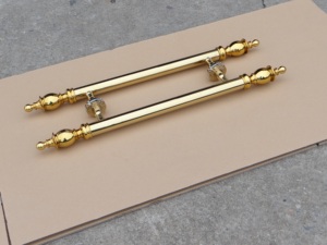 Bóng Titan Biệt Thự Sang Trọng Khách Sạn Cổng Dài Kéo Xử Lý Nhà Máy Trực Tiếp Tùy Chỉnh - Product Image 3