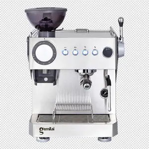אוטומטי מכונת אספרסו מסחרי מקצועי מכונת קפה אספרסו עם מטחנת מסעדה שימוש מלון gemilai